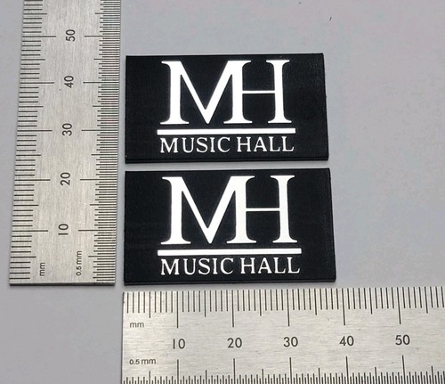 Music hall turntable - turntable, logo