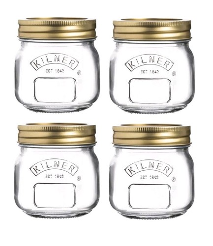 Round kilner jars screw - jars,