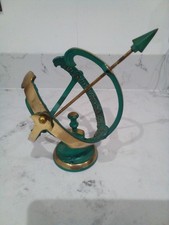 Armillary Sphere Sundial 16.5 cm cast Iron