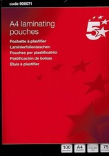 Laminating Pouches A4 Gloss