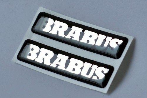 Brabus style sticker - 2x,