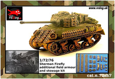 Redog 1:72 British Sherman Firefly additional armour set.