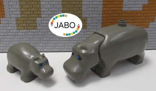 Lego duplo animals hippo - (m6),