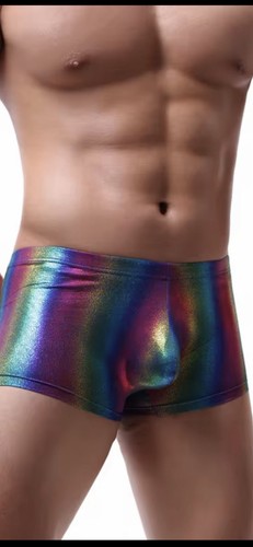 Mens lads jockmail rainbow - mens,