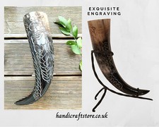 Hand Carved Large Viking
