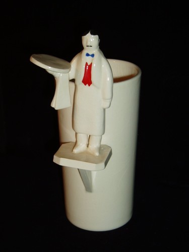 Art deco style pottery novelty - pottery,