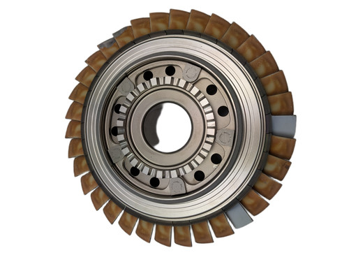 Stage turbine disk gas - stage, (gas