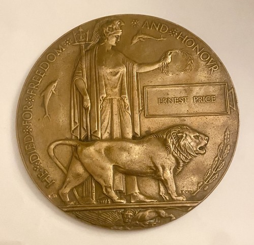 Genuine ww1 death plaque - plaque, /