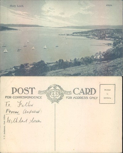 Holy loch argyllshire - loch, scotland