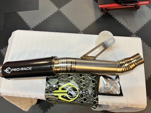Pro race titanium exhaust - race,