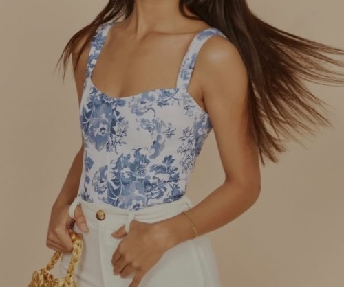 Reformation linen toile top - reformation,
