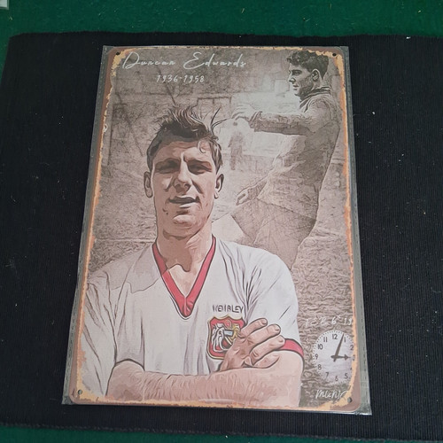 Duncan edwards vintage retro - duncan,