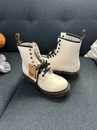 Martens 1460 white black - dr.,