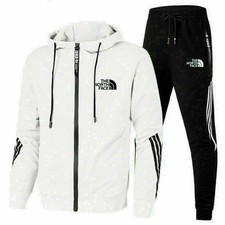 New Mens north Sets Jogging suit Sportswear Casual Tracksuit Gym Sweat Suit🔥🔥