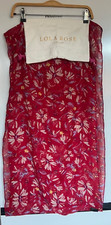 Lola Rose Red Flowers Print