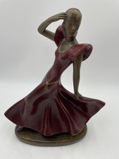 Art Deco Ceramic Lady Dancer