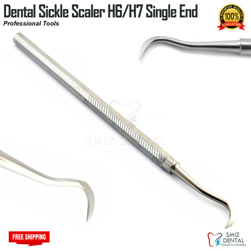 Dental sickle scaler - sickle, tartar