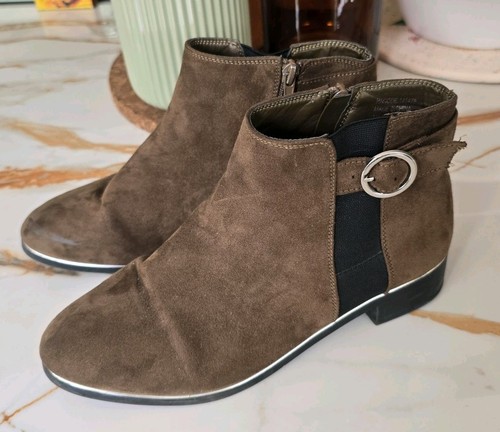 Primark brown boots - boots, 6