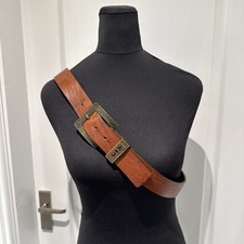 Vintage MENS  Tan ARMANI  Leather Belt  