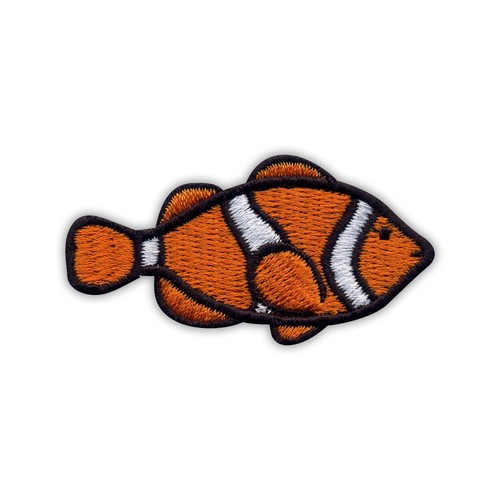 Clownfish patch badge - clownfish, patch/badge
