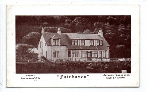 Fairhaven catacol isle of - "fairhaven",