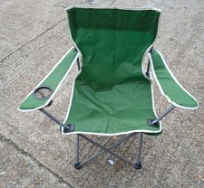 Green Captains Folding Chair