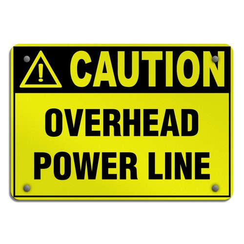 Aluminum horizontal metal - metal, sign