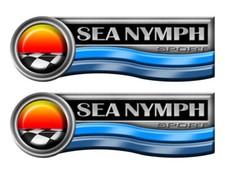 Sea Nymph Boat Sport Sticker