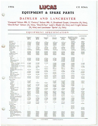Daimler conquest mk2 - daimler, century