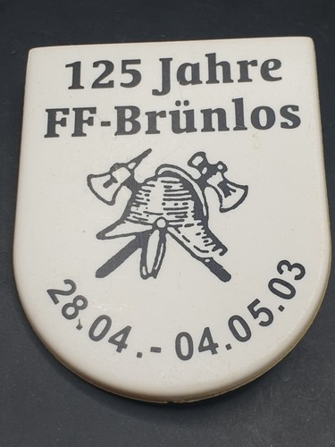 Fire brigade medal - 125, years