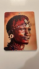 Masai Maasai warrior coaster