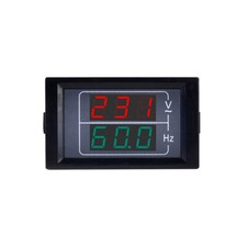 2 in 1 Voltage Frequency Meter Dual Digital Display AC Voltmeter Frequency Meter