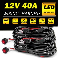 2X Wiring Harness Kit 40A 12V
