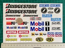 34x RC Radio control car decals / stickers, Quality vinyl, laminated