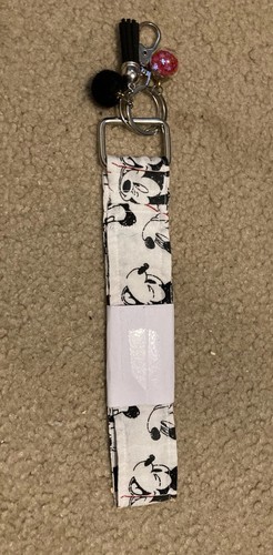 Handmade mickey mouse wristlet - mickey,