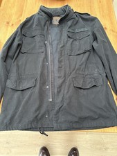 Schott M-65 field jacket Black