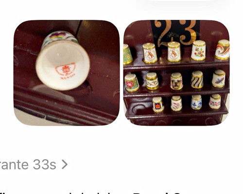 Collectible porcelain sewing - collectible,