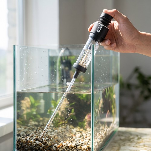 Aquarium waste remover fish - waste,