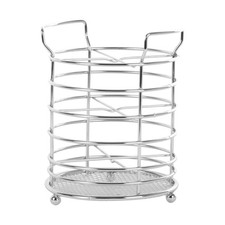 Chrome Cutlery Holder Metal