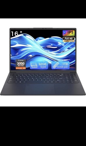Auusda t160r laptop 32gb - auusda, 16”