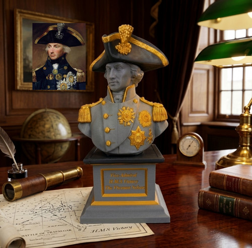 Horatio lord nelson bust - horatio,