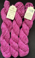 Lot of 3 hanks: Luxury Rowan