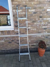 Short Aluminium Window Cleaners Ladder  (Free Local Delivery)