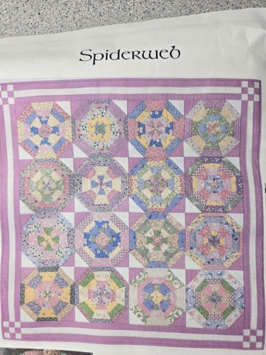 Spiderweb quilt kit - x,