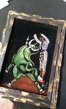 Signed vintage 1970 mexican - signed,