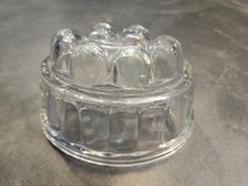Vintage Glass Oval Jelly Mould