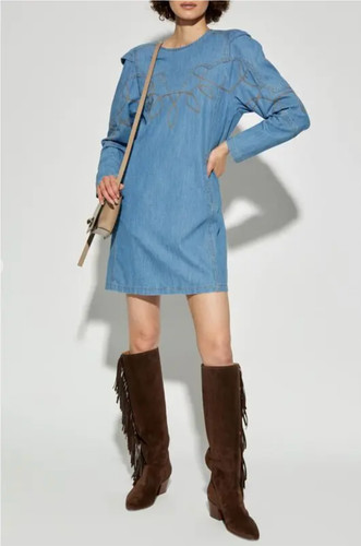 Nwt munthe tasla denim - munthe,