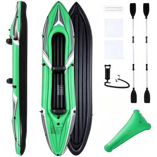 Inflatable kayak person with - inflatable,