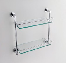 Modern Round Brass Double