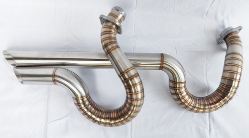 Custom double barrel exhaust - barrel,